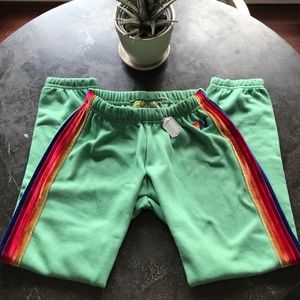 AVIATOR NATION LTD RARE MINT CLASSIC VELVET STRIPE